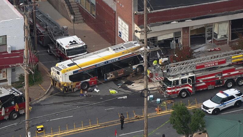 katastrofa autobusowa w Baltimore